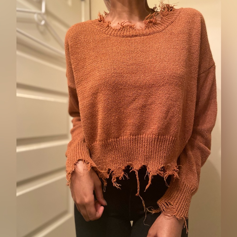 Autumn Distressed Sweater
